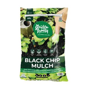 Black Chip Mulch 50L